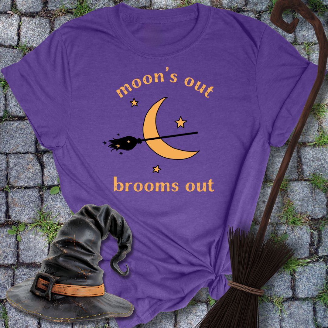 Moon’s Out, Brooms Out T-Shirt