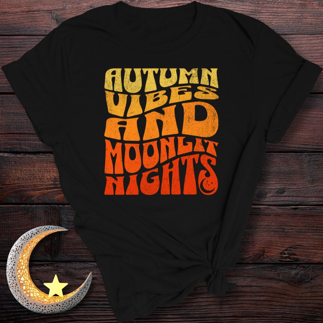 Autumn Vibes & Moonlit Nights T-Shirt
