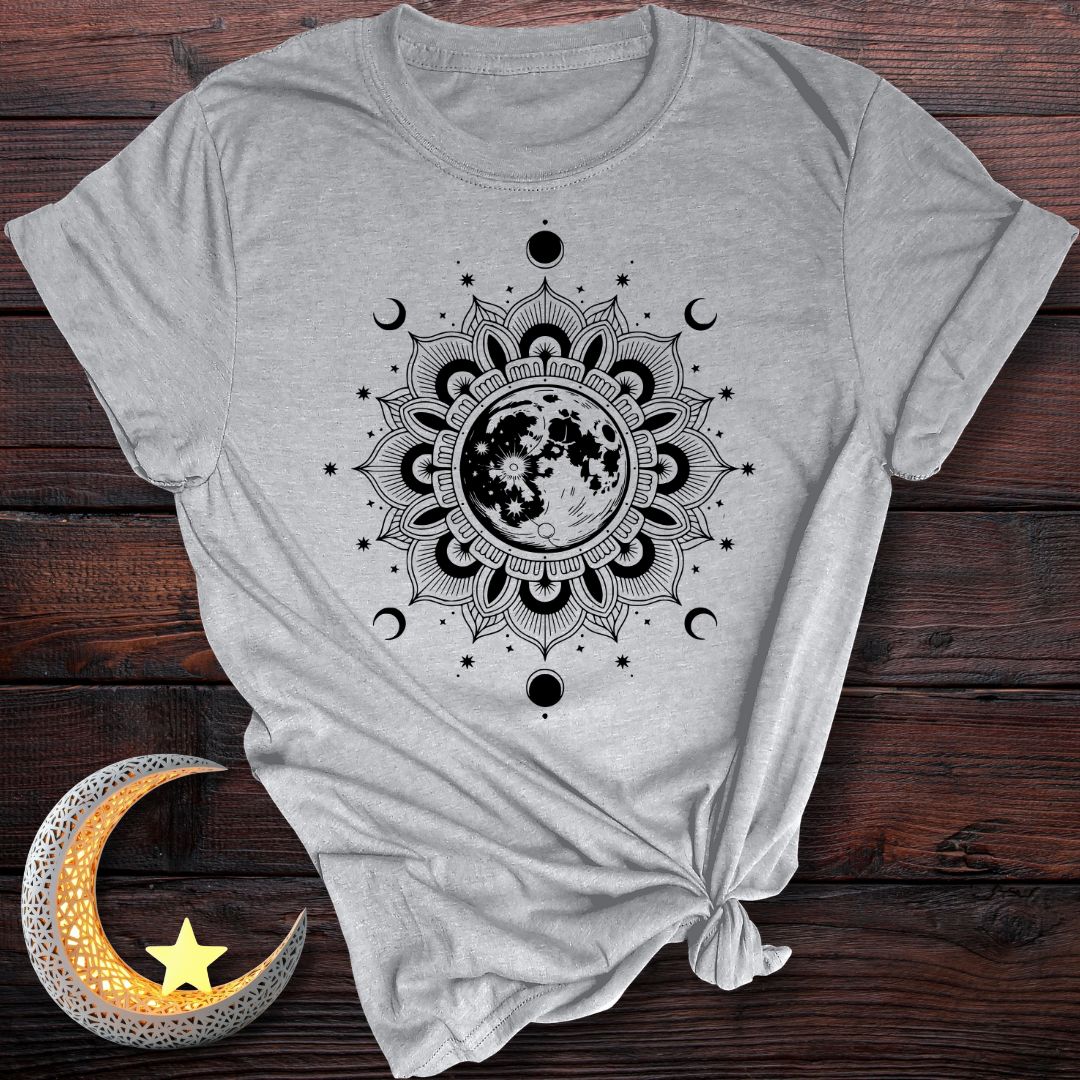 Celestial Blossom Mandala T-Shirt
