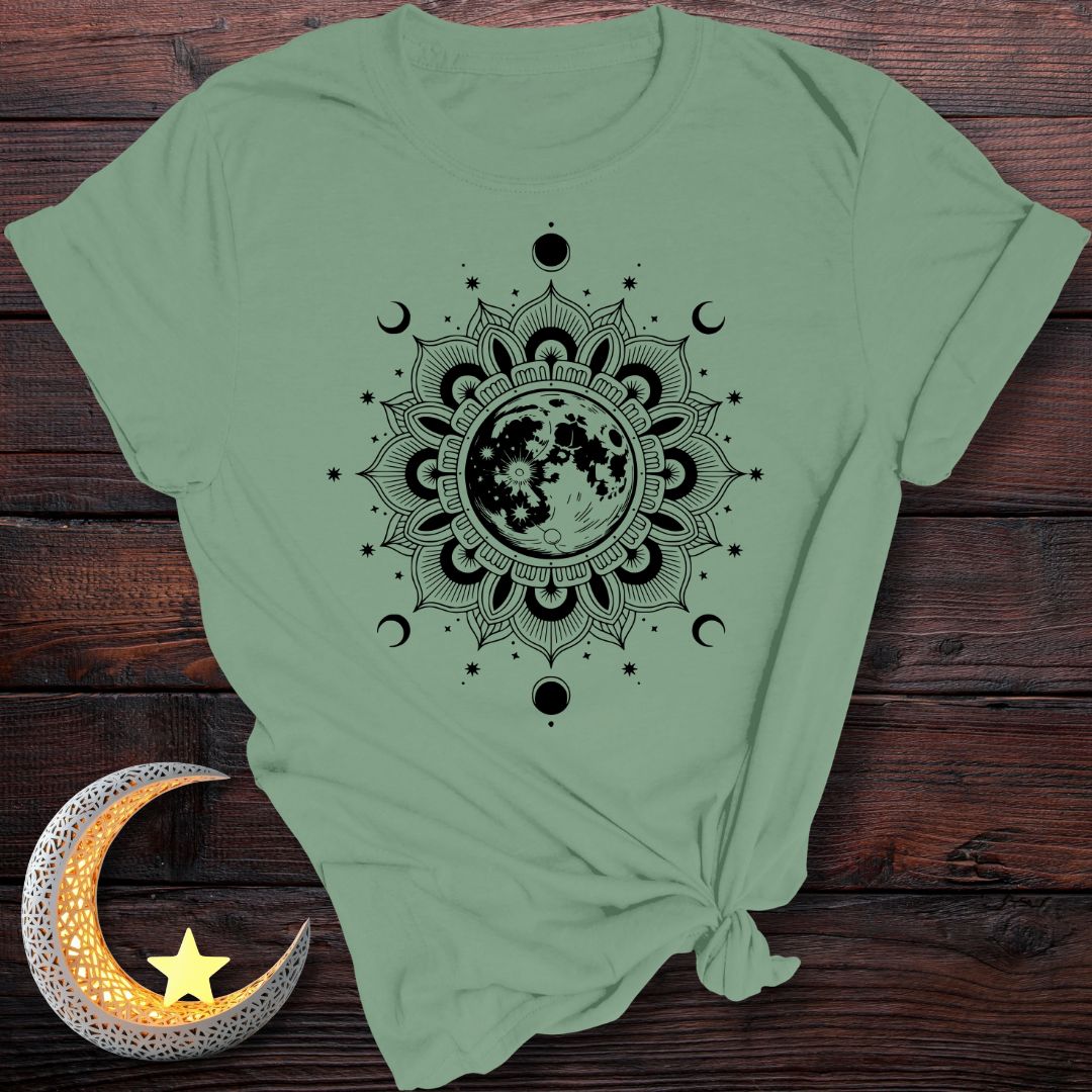 Celestial Blossom Mandala T-Shirt