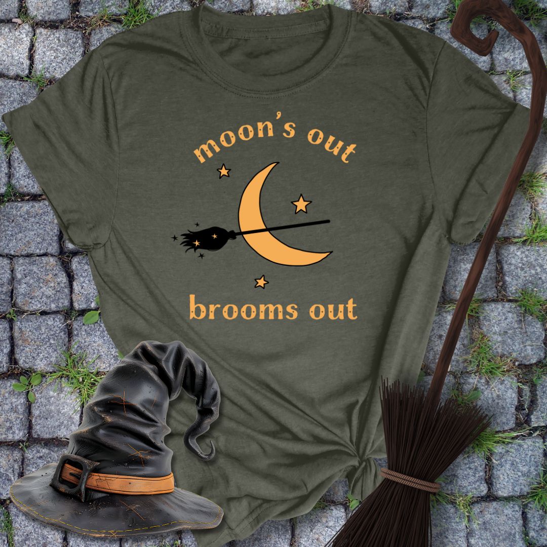 Moon’s Out, Brooms Out T-Shirt
