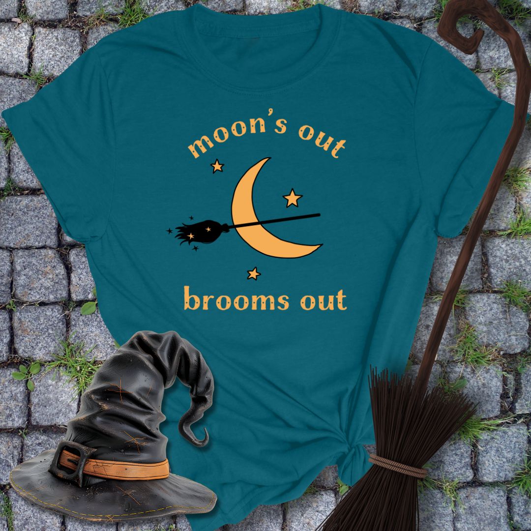 Moon’s Out, Brooms Out T-Shirt