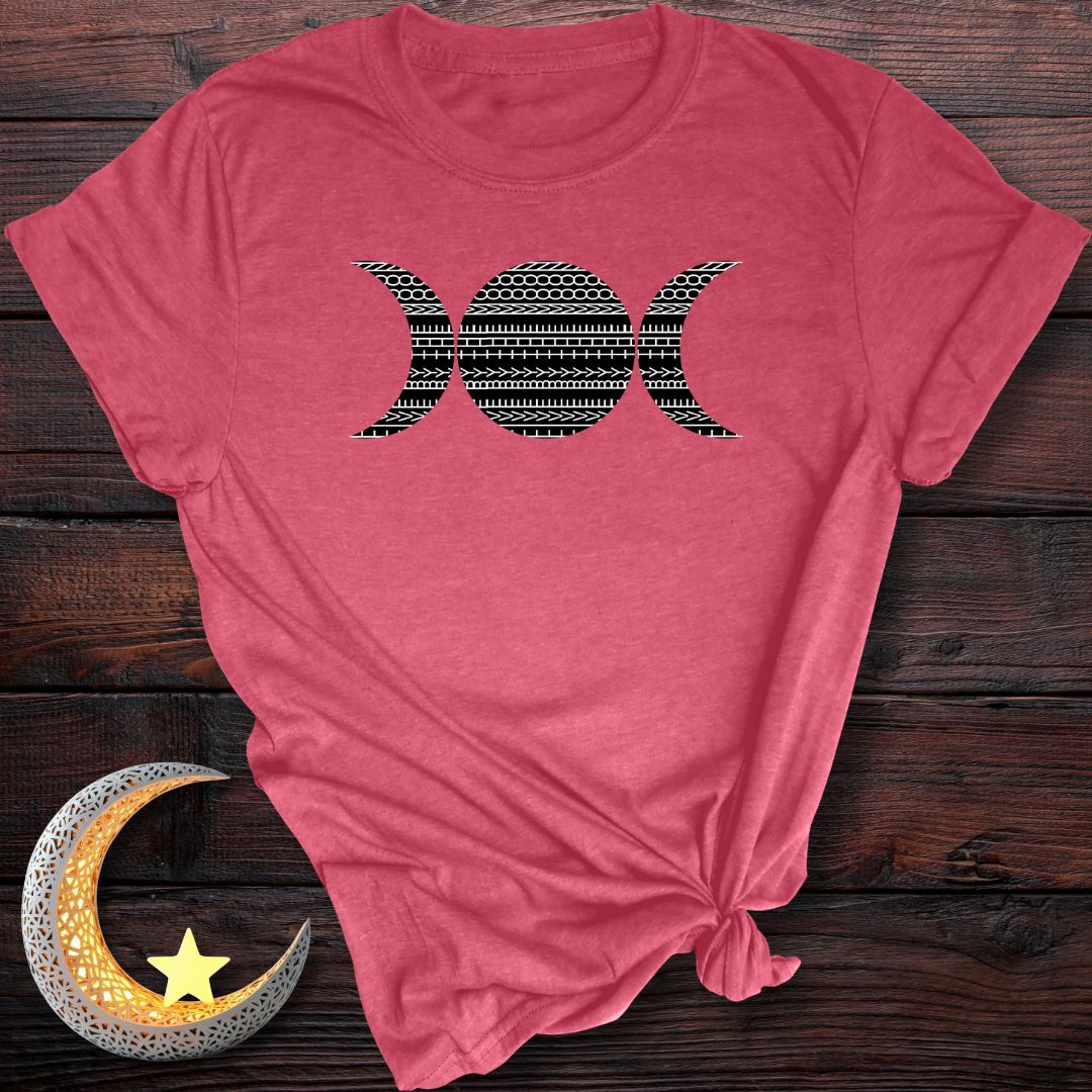 Triple Moon Cipher - Live by the Moon T-Shirt