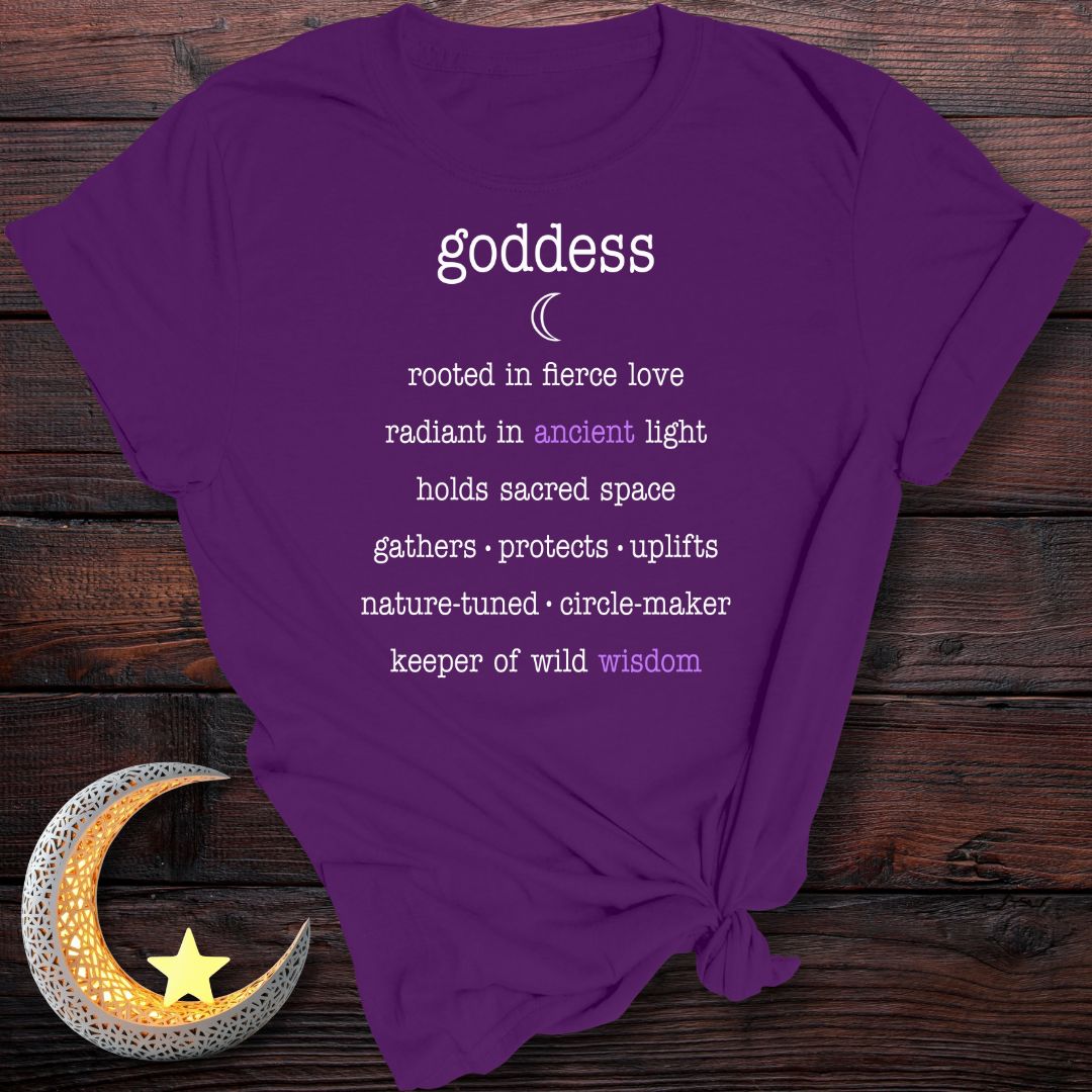 Sacred Words GODDESS T-Shirt