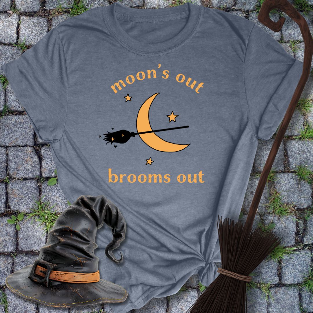 Moon’s Out, Brooms Out T-Shirt