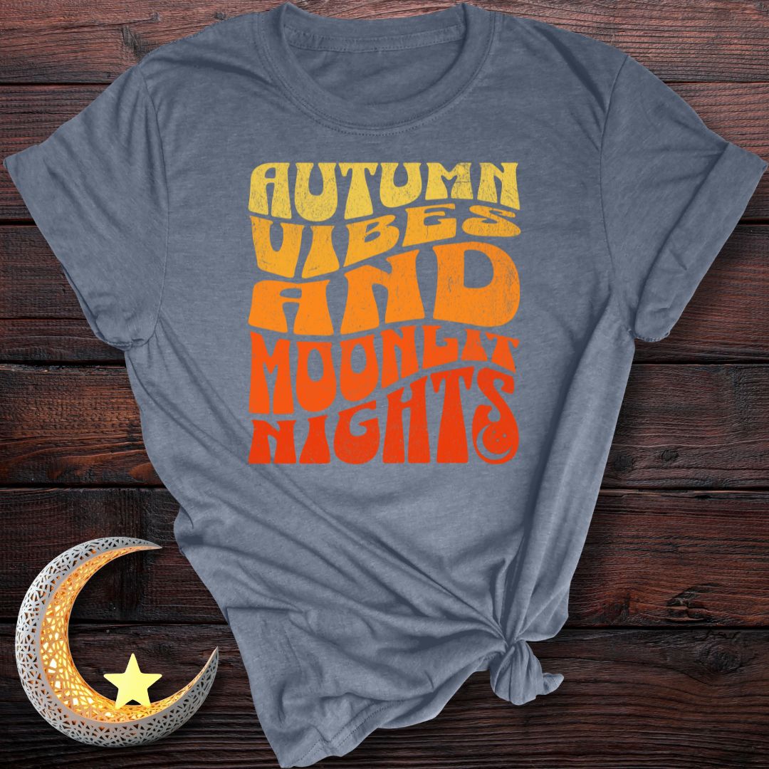 Autumn Vibes & Moonlit Nights T-Shirt