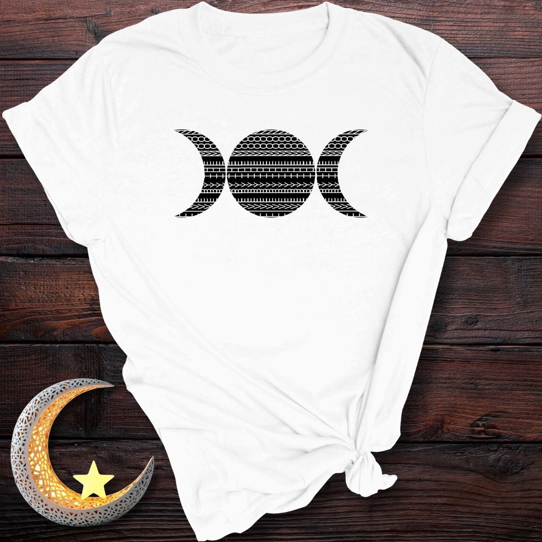 Triple Moon Cipher - Live by the Moon T-Shirt