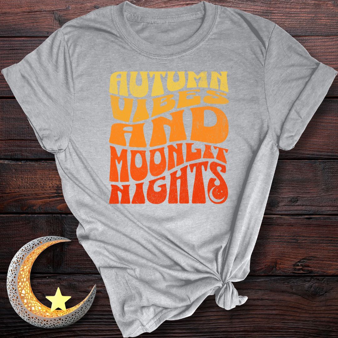 Autumn Vibes & Moonlit Nights T-Shirt