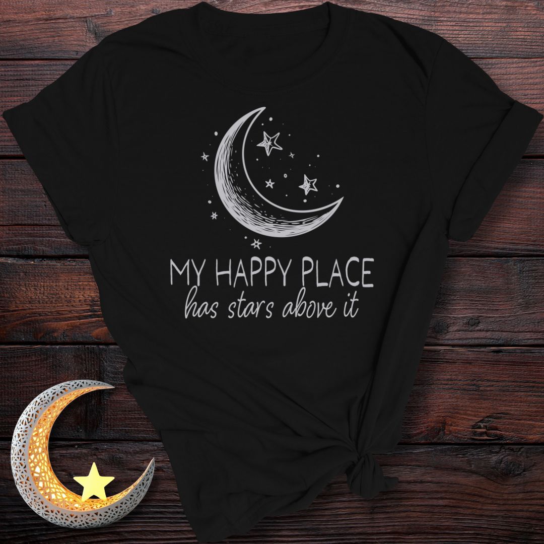 My Happy Place Has Stars Above It T-Shirt