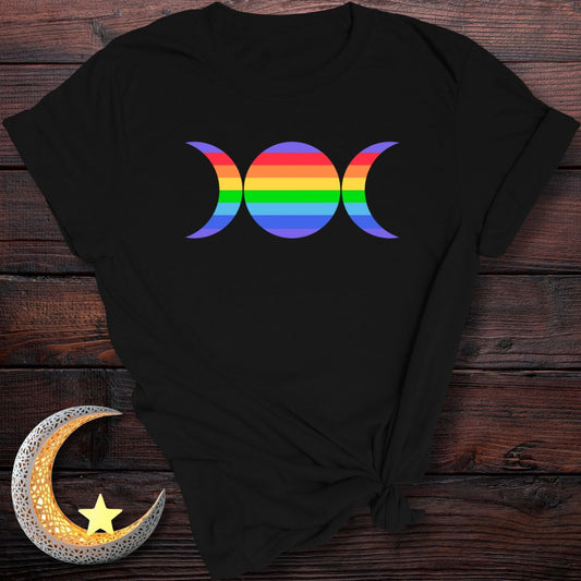 Rainbow Triple Goddess T-Shirt
