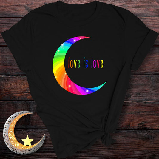 Rainbow Crescent T-Shirt