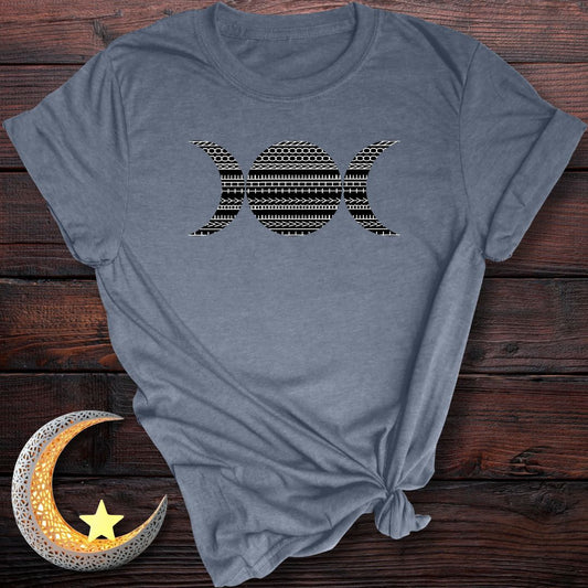 Triple Moon Cipher - Live by the Moon T-Shirt