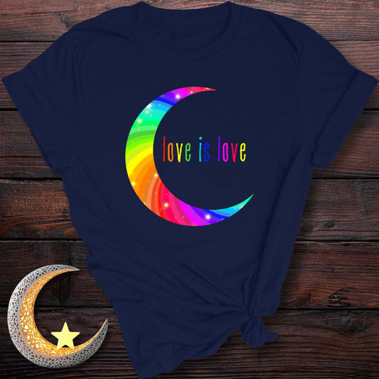 Rainbow Crescent T-Shirt
