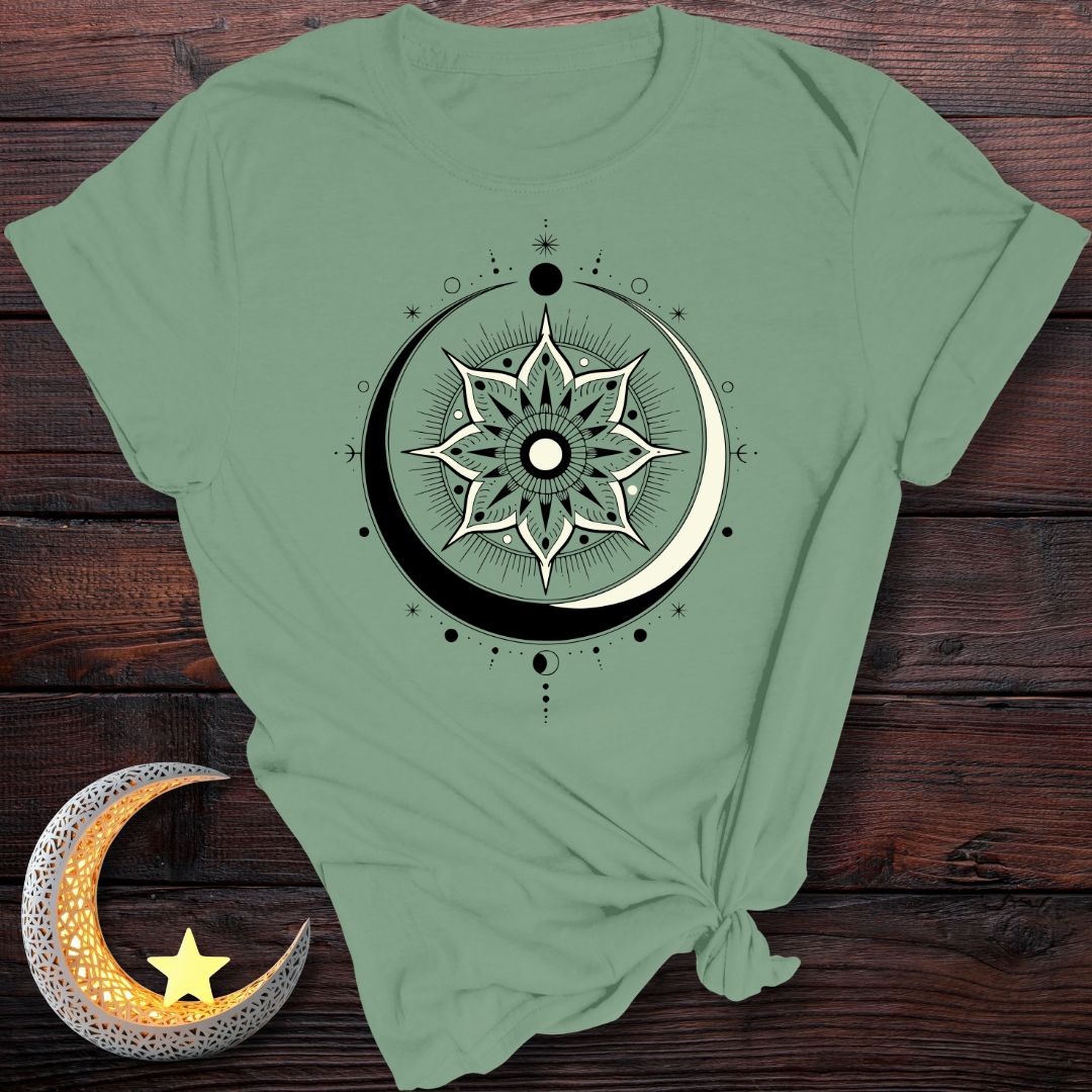 Moonflower Mandala T-Shirt