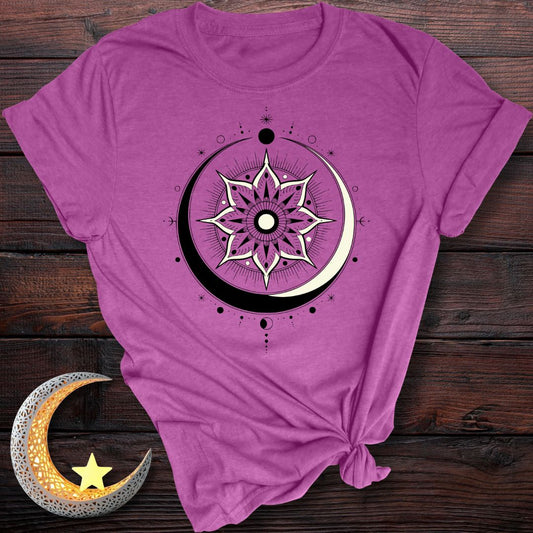 Moonflower Mandala T-Shirt