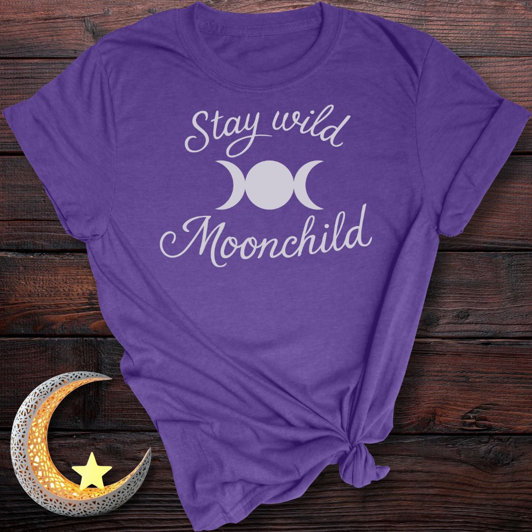 Stay Wild, Moonchild, Goddess Phase T-Shirt
