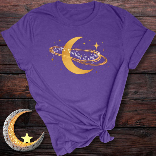Forever Twirling in Chiffon T-Shirt