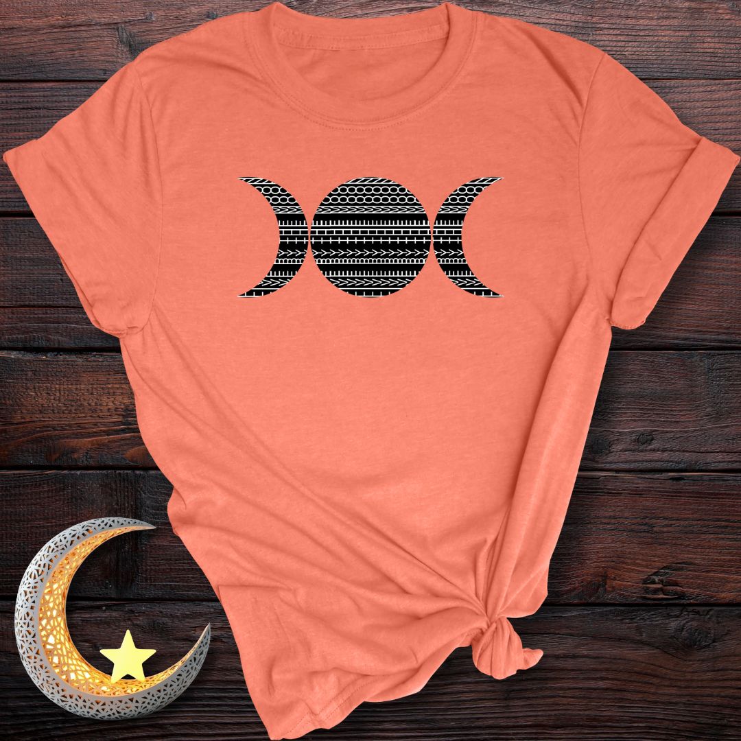 Triple Moon Cipher - Live by the Moon T-Shirt